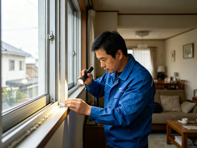 燕郊老小区旧窗换新回访记录，入住半年密封效果依旧